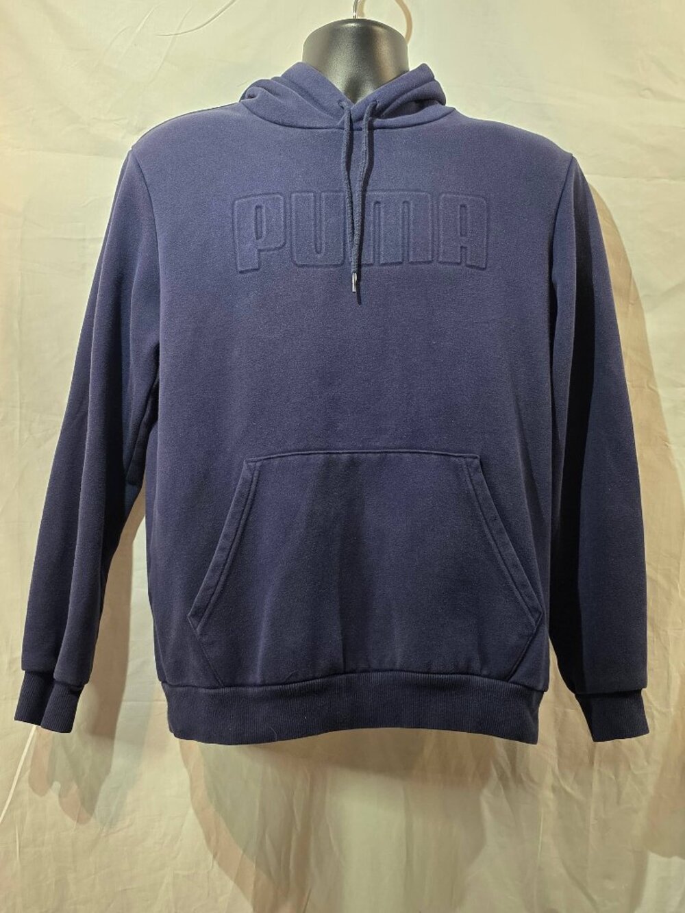 Beautiful Puma Navy Blue Hoodie – Size Small